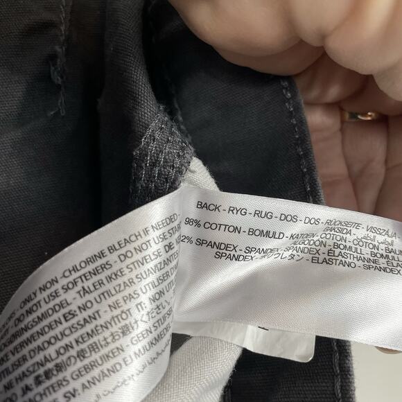 Ariat Rebar M4 Double Front Pants Men 46x30 Gray Canvas Relaxed Straight Utility - Picture 15 of 16